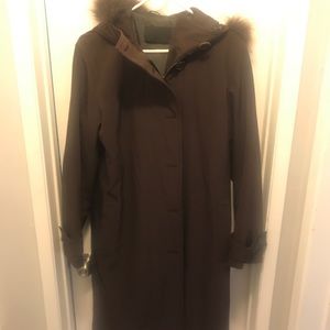 Prada trench coat